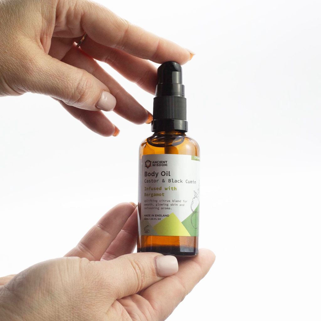 Aceite Corporal Organico 50 ml - Romero & Incienso