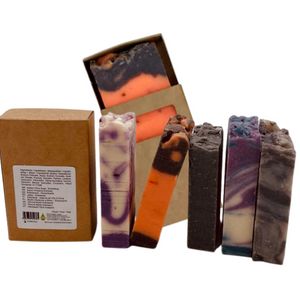 Exfoliante - Jabón de Aceite de Oliva puro en caja individual - 100g - Imagen 4