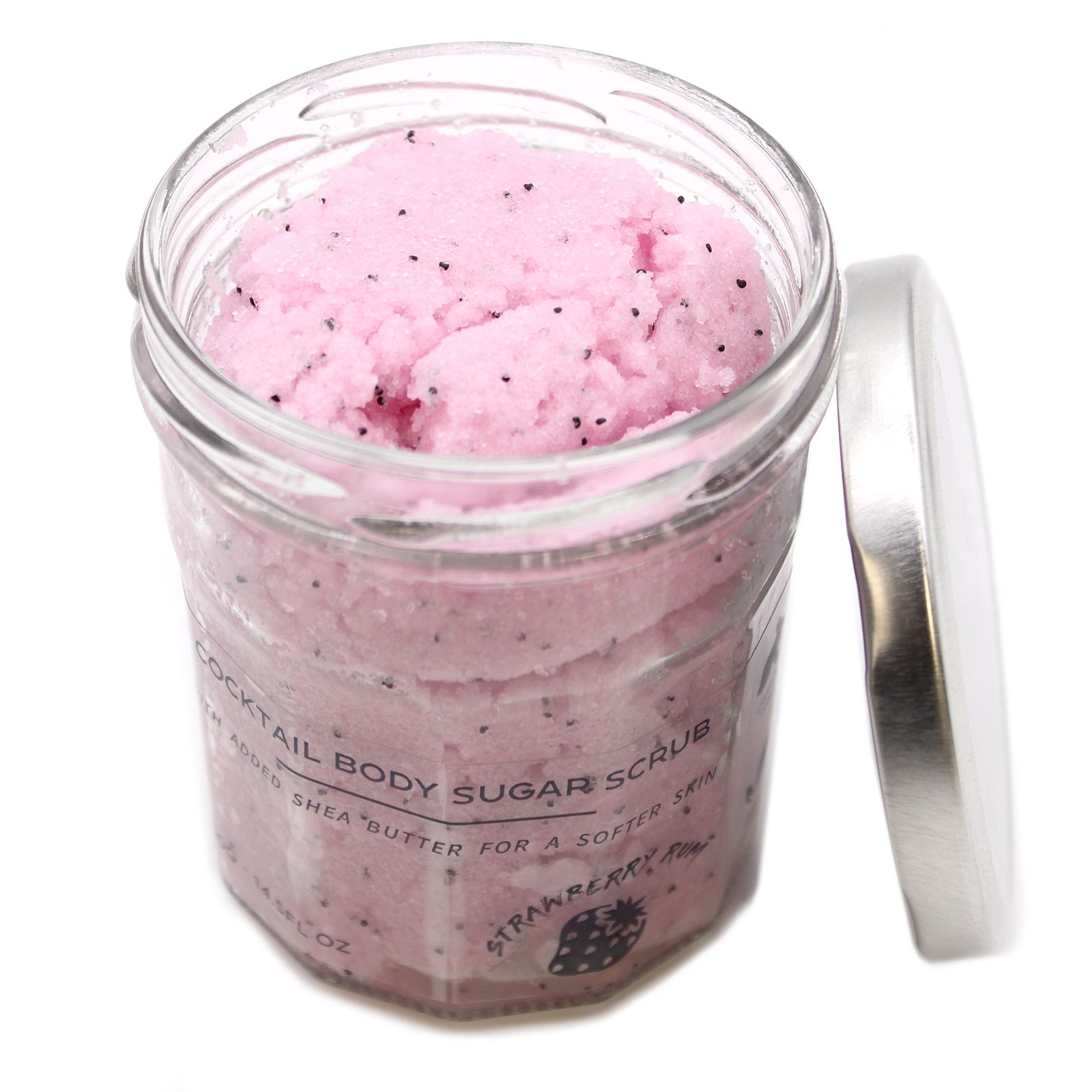 Exfoliante corporal de azúcar perfumado - Ron de fresa 300g - Imagen 9