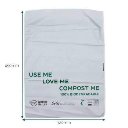 Sobres acolchados biodegradables al 100% (320x450mm)