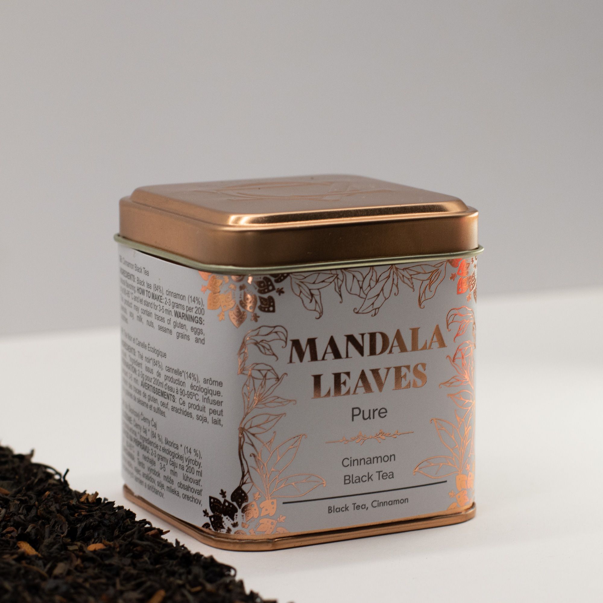 Té negro orgánico de canela de 50 g - Imagen 2